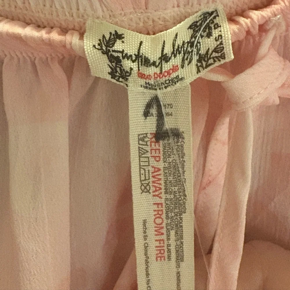 Free People Ready To Go Bloomer Pants Small Pink Combo NWT